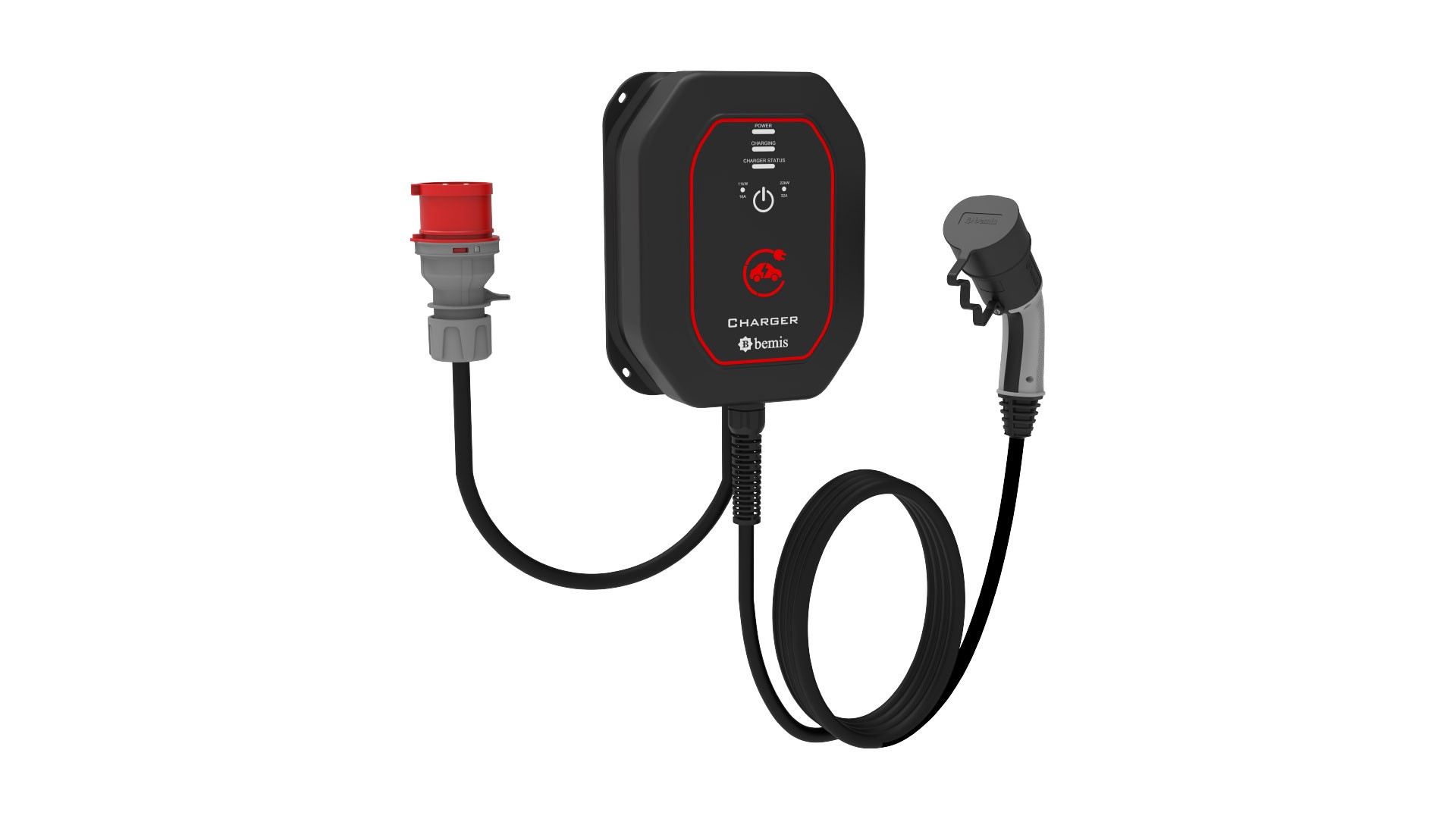 BEMIS Model 1 Charger 2 — 22 kW (5×32A CEE Fişli) — ürün görseli