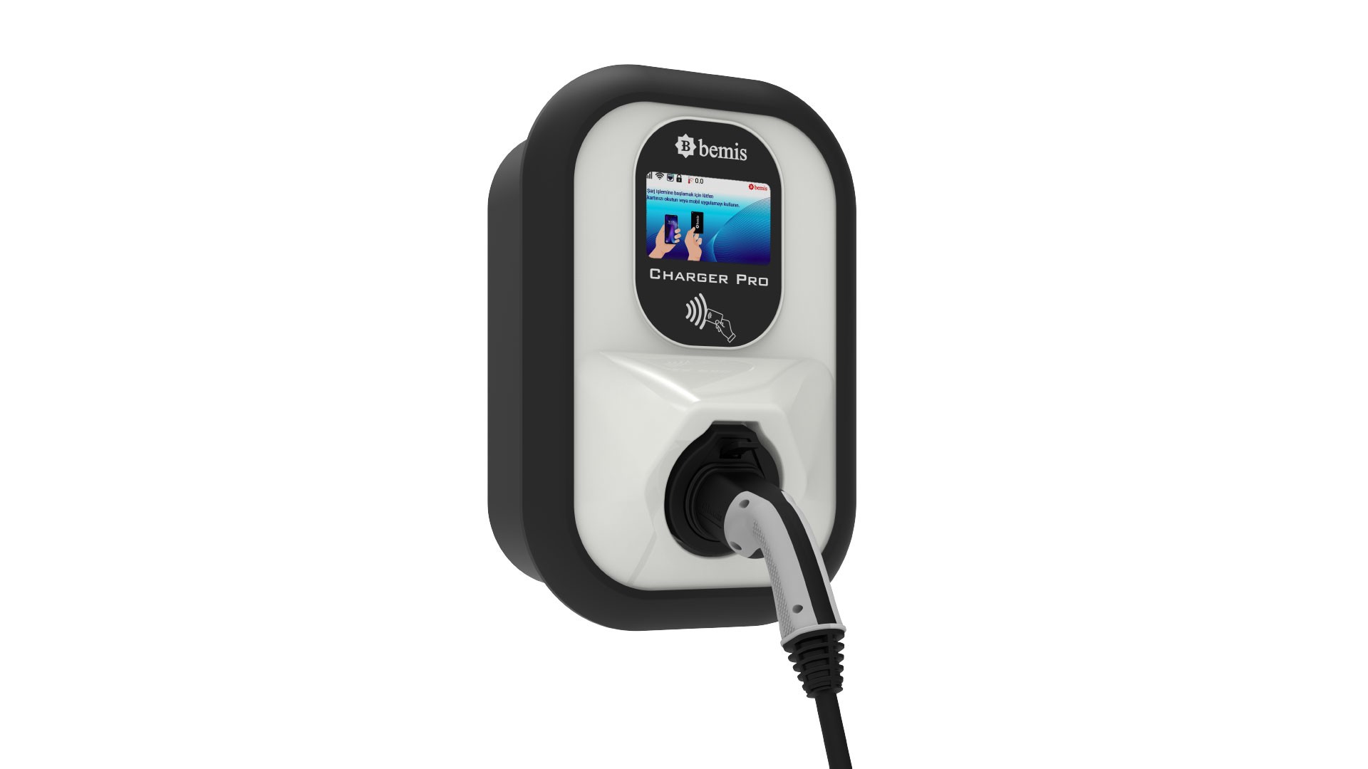 BEMIS Model 2 Charger Pro 2 — 22 kW Kablolu (WiFi/OCPP) — ürün görseli